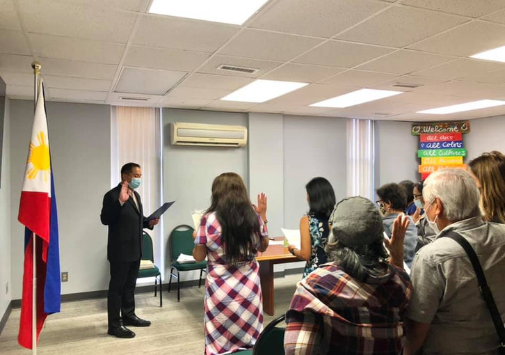 Philippine Consulate General outreach services flyer